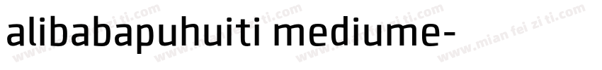 alibabapuhuiti mediume字体转换